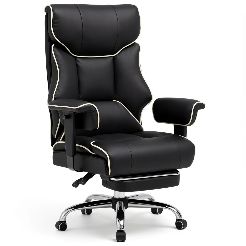 The All-Day Office Chair — Big and Tall, High-Back