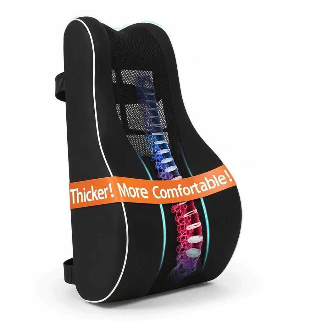 The 3 p.m. Chair — Mesh Ergonomic, Lumbar Support