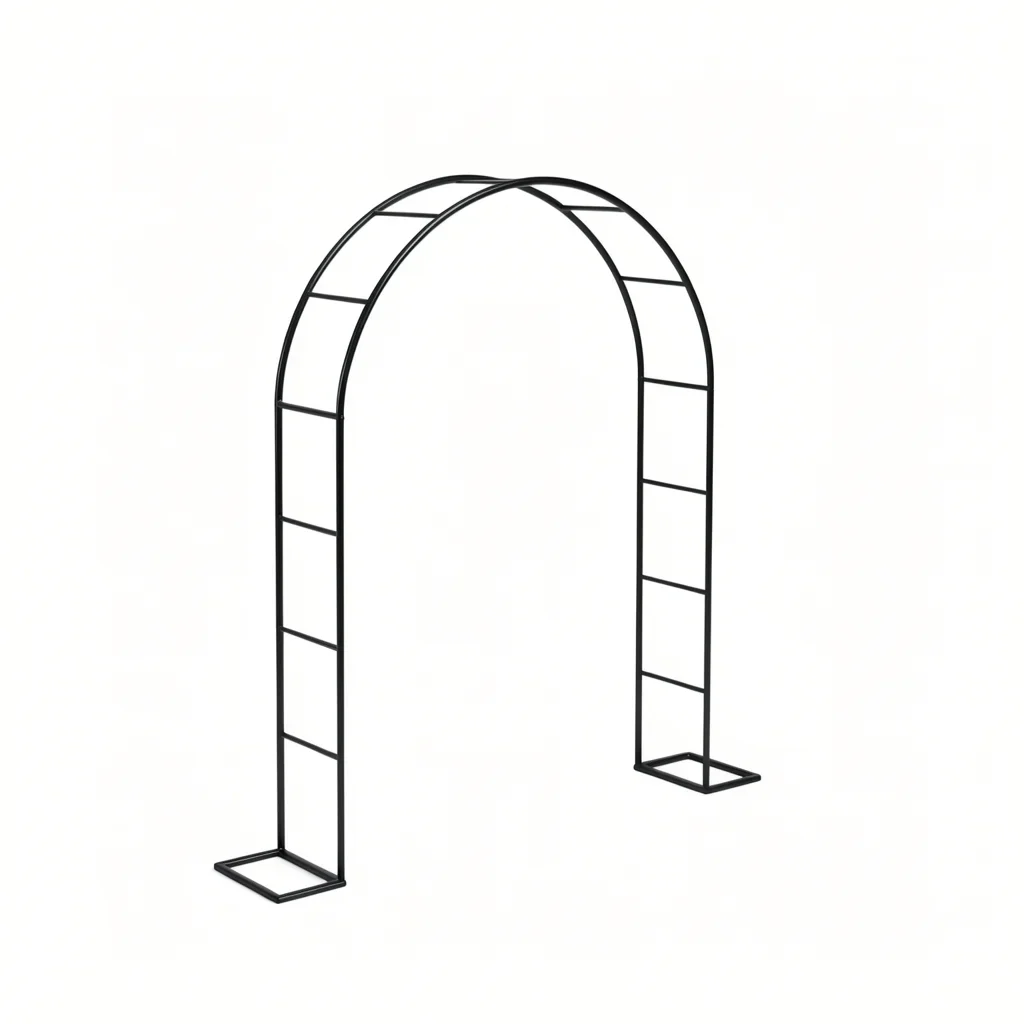 Iron Garden Arch Trellis for Climbing Plants