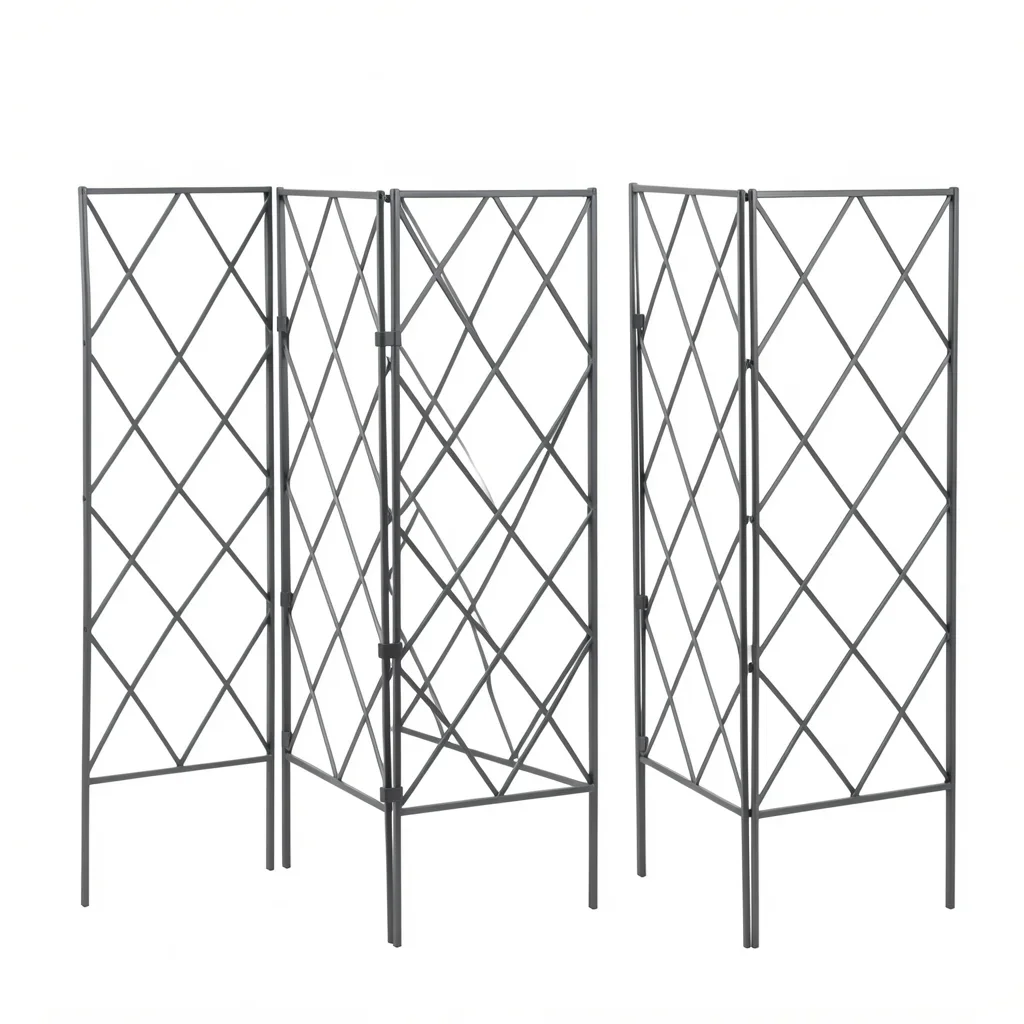 Foldable Metal Garden Trellis for Climbing Plants