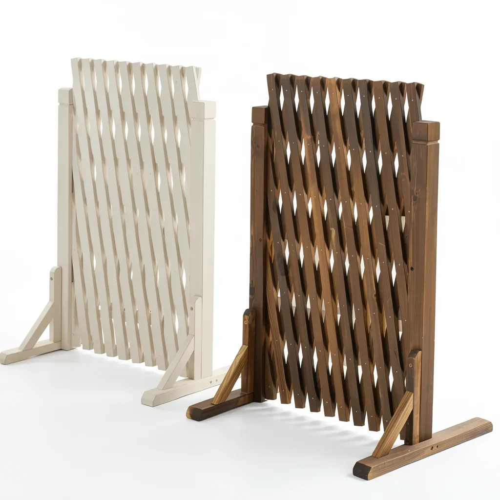 Expandable Spruce Wood Garden Trellis & Pet Fence Panel
