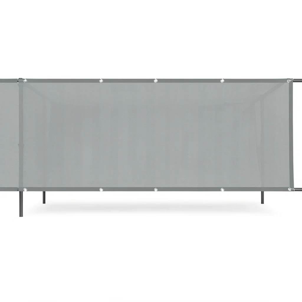 Waterproof Polyester Privacy Shade Cloth with Grommets