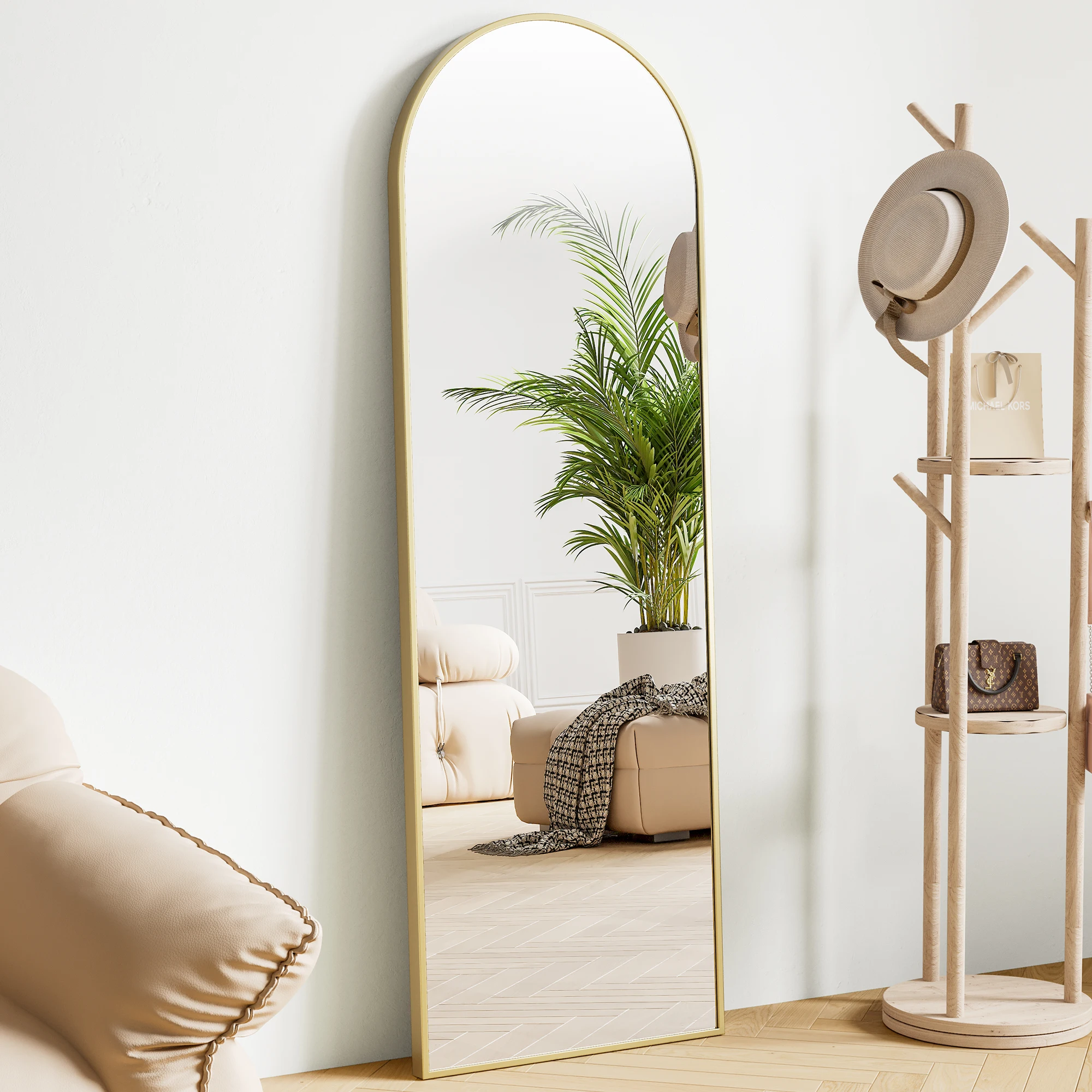 Gold-arched