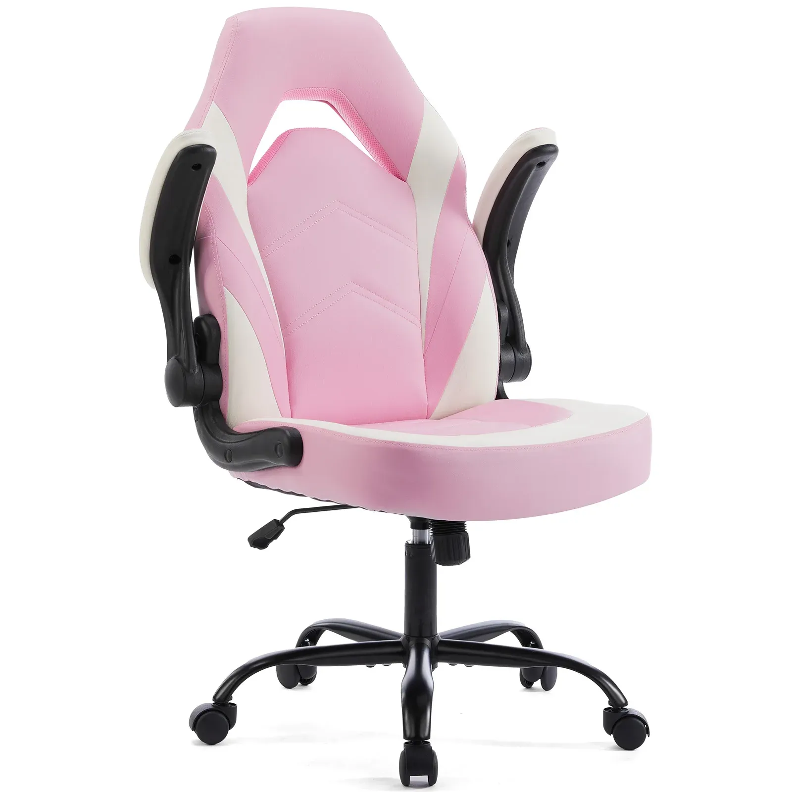 The Flip-Armrest Gaming Chair — Rocking Mode, PU Leather lifestyle